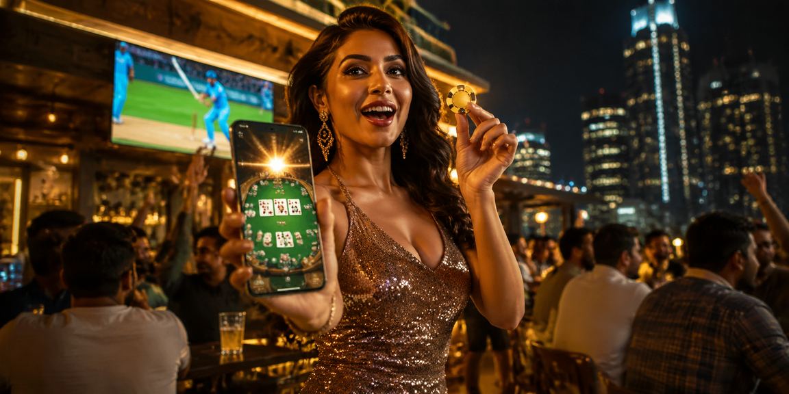 Exciting cricket betting scene in Mumbai Bandra night market
